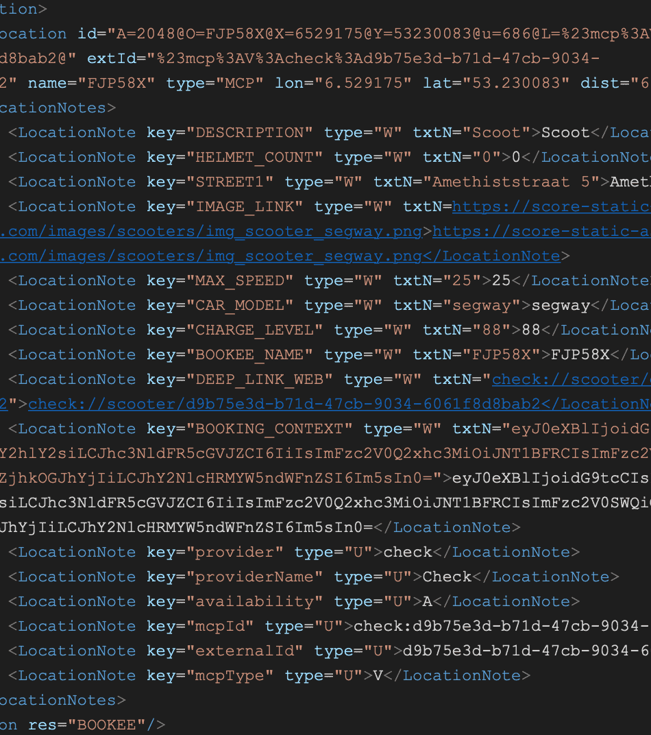 code Rivier platform - Mobility as a Service